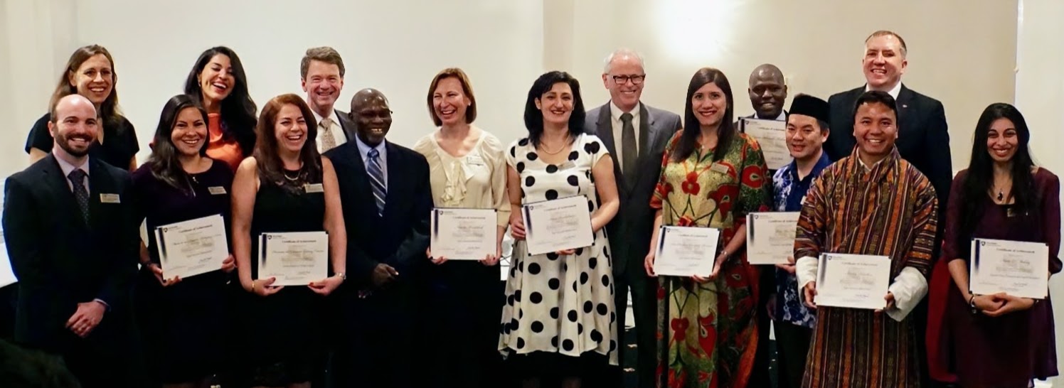Fellows with certificates