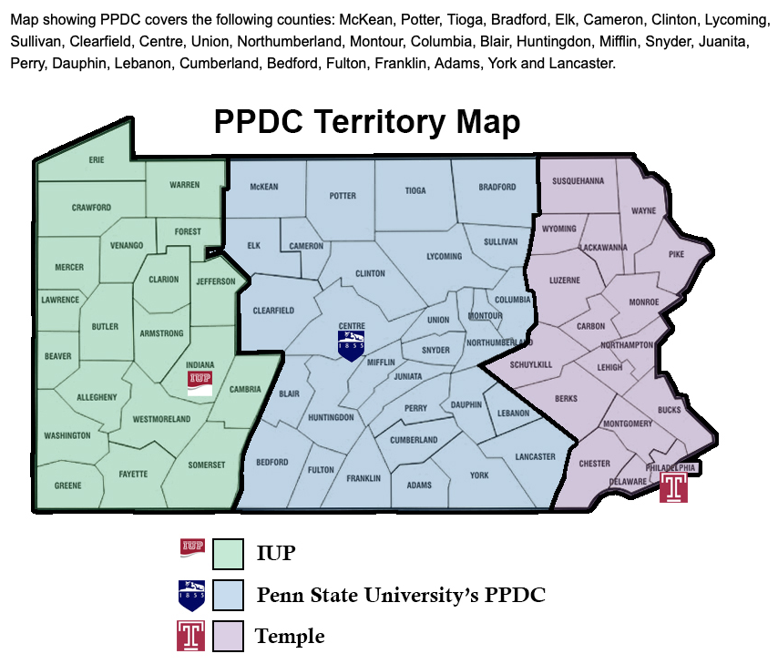 PPDC Territory Map